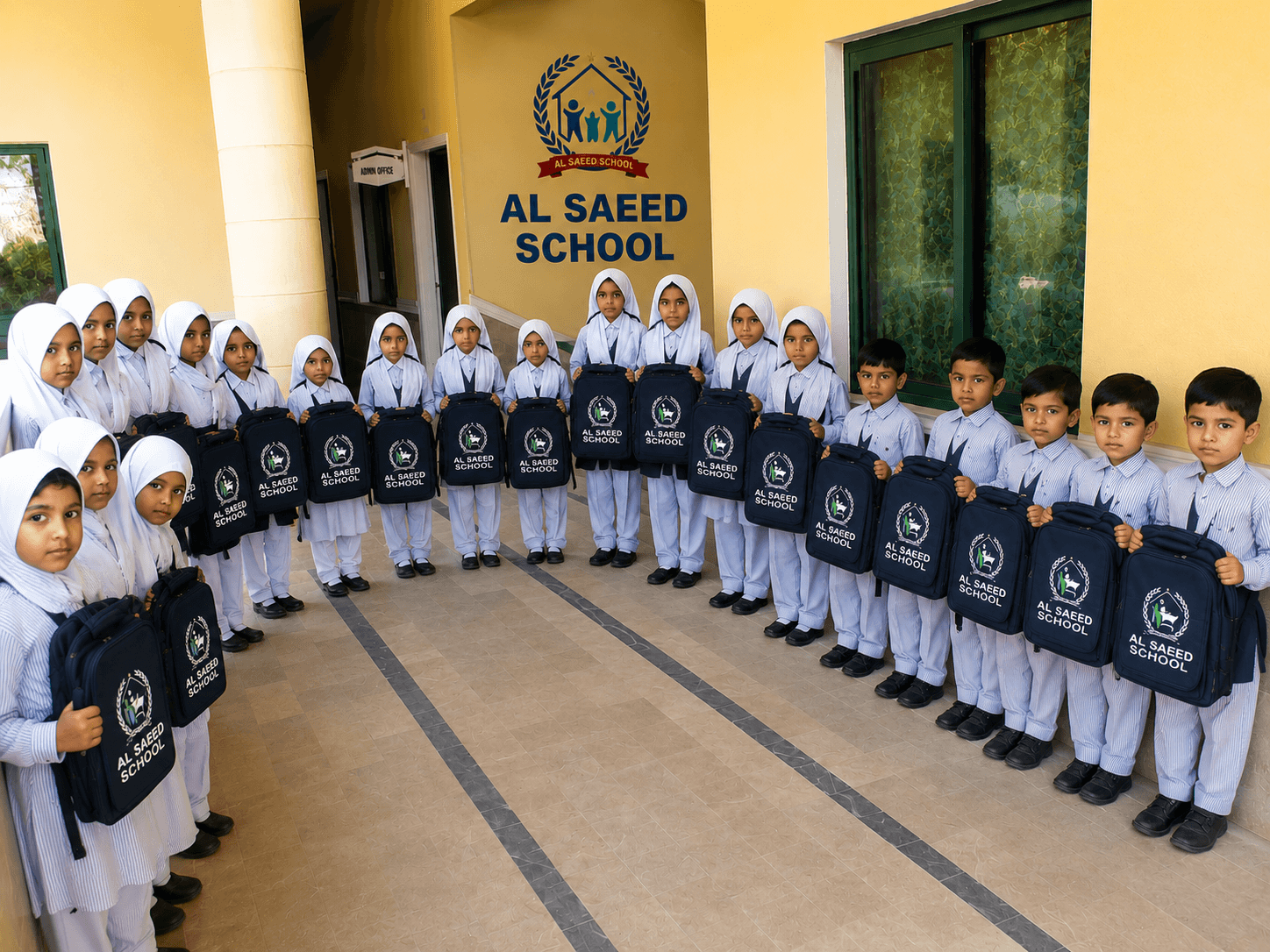  Books, Uniform & Shoes Donation